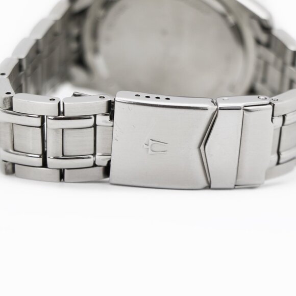 Bulova Marine Star 98C62 Steel Date Watch - Picture 4 of 6